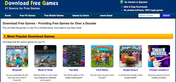 Download Free Games