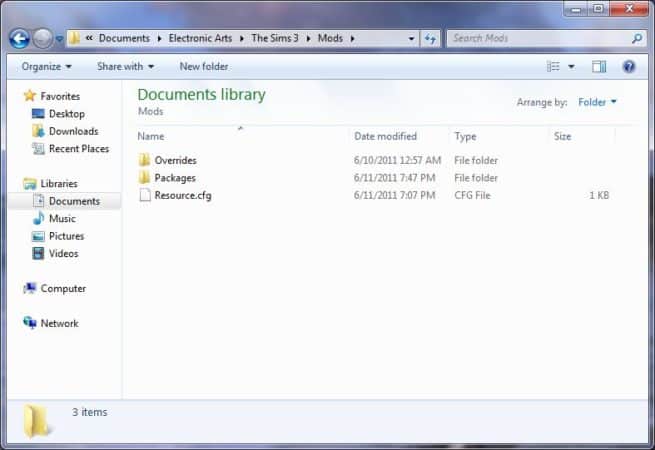 mods folder sims 3 up for download