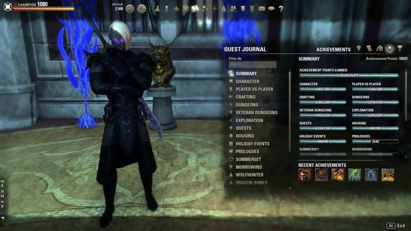 FCM Quest Tracker : Character Advancement : Elder Scrolls Online AddOns